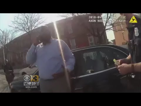 VIDEO: Chair Of Baltimore Police Oversight Panel Clashes With Officer During Traffic Stop