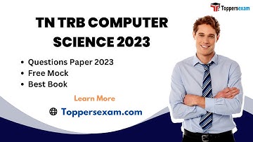 TN TRB COMPUTER SCIENCE Questions Paper 2023, Syllabus, Free Mock Test, Best Book