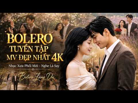 BOLERO PHỐI MỚI 4K | Tuyển Tập MV Đẹp Nhất – Nhạc Xưa Nghe Là Say | Bolero Lãng Du
