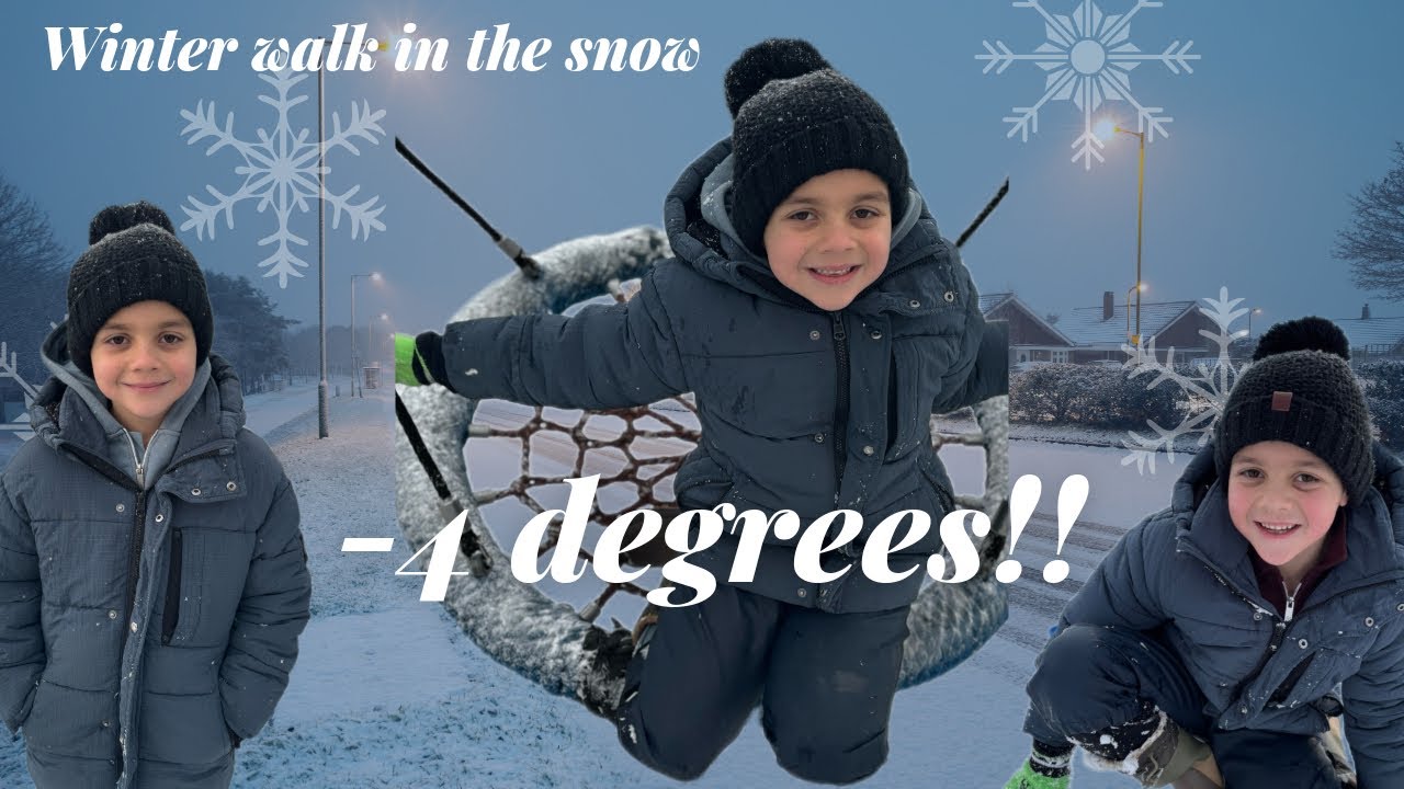 ❄️ Desi Family Snow Walk Gone WRONG! 😂