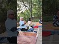 🙏🧘योग सत्र के दौरान गायत्री मंत्र का पाठ।🙏🧘🙇