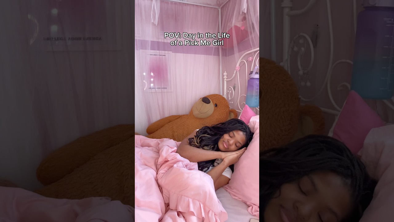 POV: A Day in the Life of a Pick Me Girl 🥺💕 #pov #vlog #skit #satire #dayinmylife #grwm #makeup