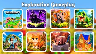 Minecraft PE, MasterCraft Dragon, Craftsman Block, Block City, Craft Jurassic, Craft Exploration screenshot 3