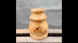 WOOD TURNING A VASE