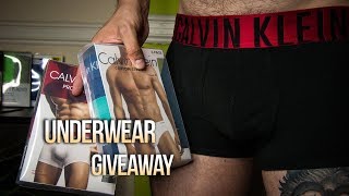 Calvin Klein Underwear GIVEAWAY!! July 2018