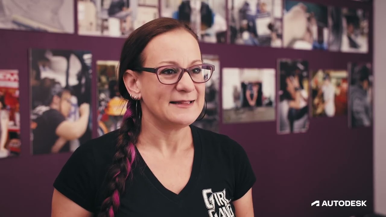 Fusion 360 - případová studie Girl gang garage