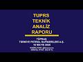 TUPRS Teknik Analiz Raporu