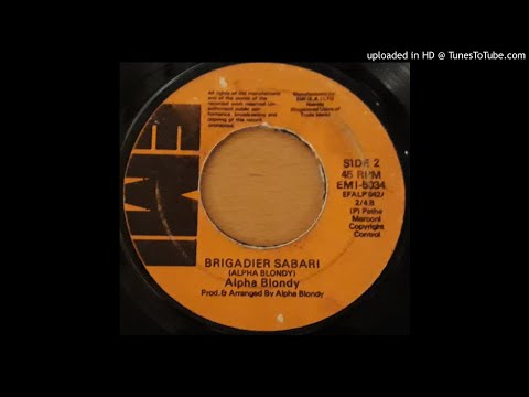 BRIGADIER SABARI Alpha Blondy