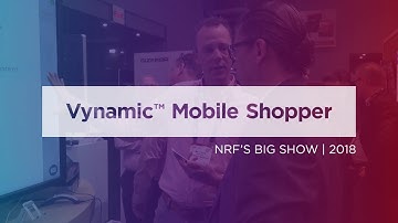 End-to-end integration between mobile and in-store shopping: Vynamic™ Mobile Shopper live demo