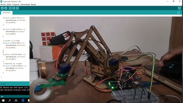 Brazo Robotico en Arduino explicado.