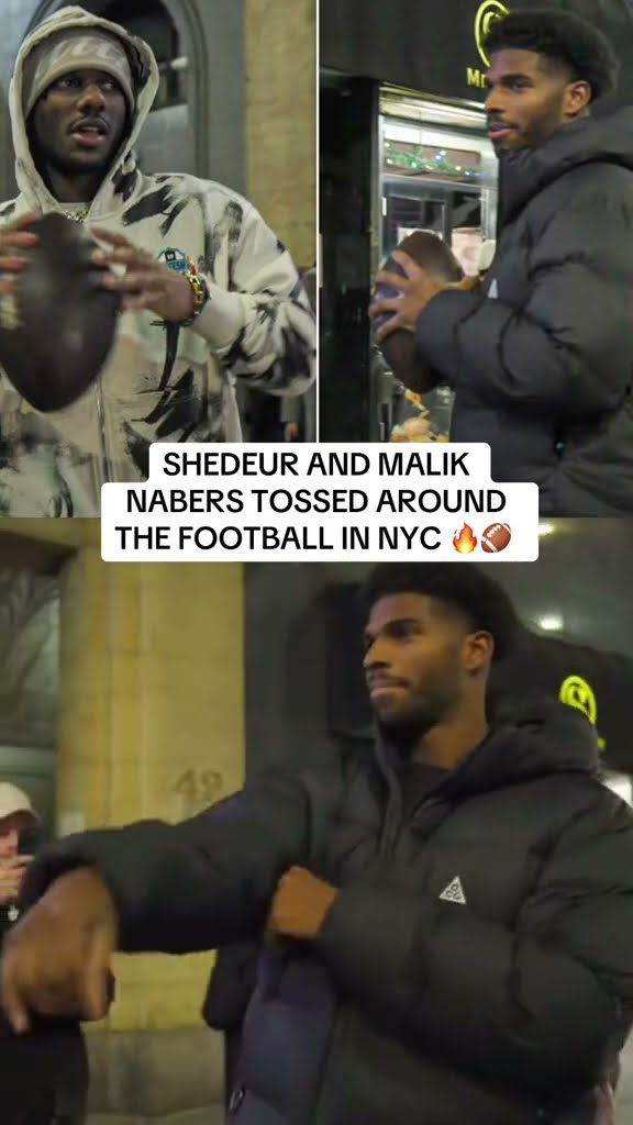 Shedeur x Malik Nabers collab ? (via @welloffmedia/YT)