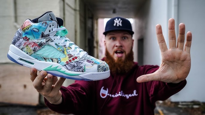 Poppin Or Floppin: Isaac's Nike X Doernbecher Air Jordan 5 Retro – UPROXX