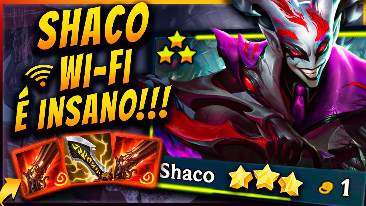 ESSA É A MELHOR BUILD DE SHACO QUE EXISTE!!! - YouTube