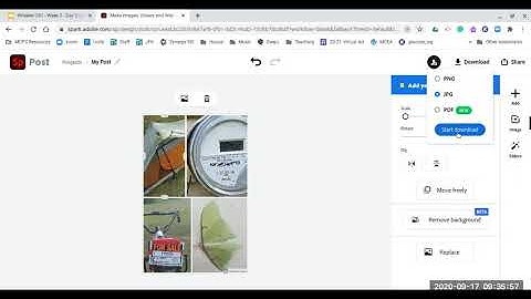 How To Save in Adobe Spark