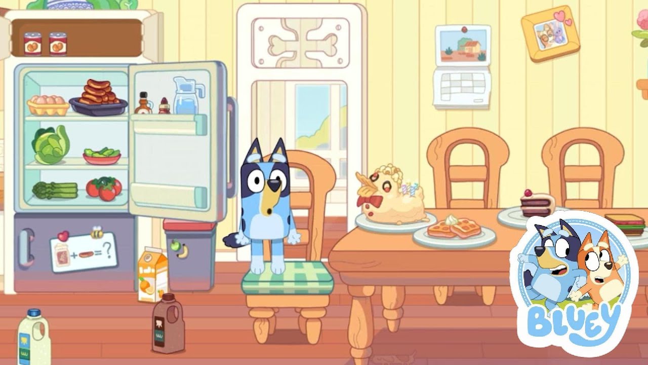 Bluey ve Bingo Şef Oldu! Yemek Tarifleri, Harika Lezzetler 😋 Yemek Videoları I Bluey Türkçe #bluey