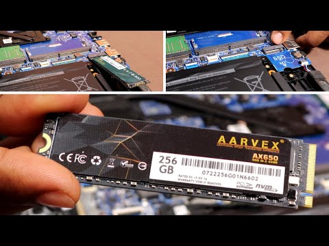 Dell Latitude 3400 Laptop i3 8th Gen | how to install M.2 SSD in Dell 3400 laptop