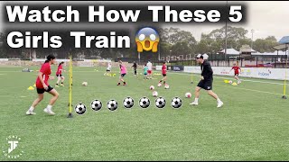 FULL Group Training | Learn how to face players up 1v1 & LOADS of training ideas | Joner Football screenshot 4