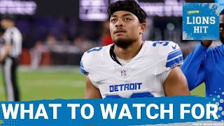 Detroit Lions Offense NEEDS To Do This + Juice Scruggs Makes Lions Debut, Confidence Level In Juice