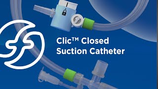 Clic™ Closed Suction Catheter with 99.99%  Bacterial Viral Filter | Flexicare