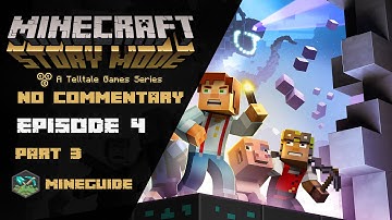 Minecraft Story Mode Episode 4 ★ No Commentary ★ A Block and a Hard Place - Part 3