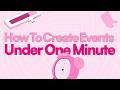 How to Create & Set Up Your Event in 1 minute | Gruve Tutorial 2025
