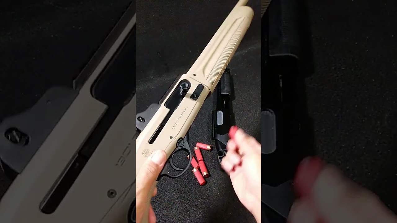 The live-cartridge [BERETTA 1301] is amazing! This Nerf-style
