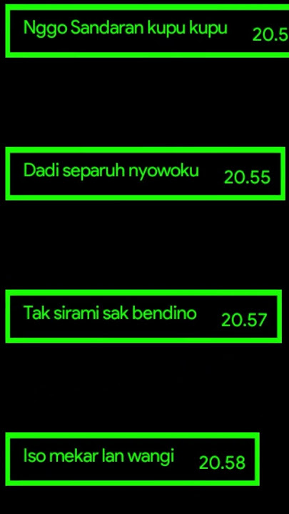 sw|| duet lirik ~dj kembang wangi