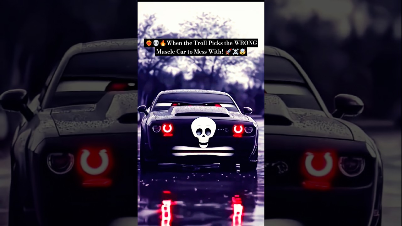 🔥 When the Troll Picks the WRONG Muscle Car to Mess With! 🚀 