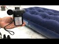 Electric air bed pump demo  air mattress pump