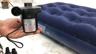 Electric Air Bed Pump Demo | Air mattress pump screenshot 4