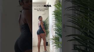Me vs Fashionnova Model- Rompers #fashionnova #fashionnovatryon #shorts