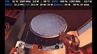 Deathloop - Sky & writing glitches - OneXPlayer 1165g7 900p