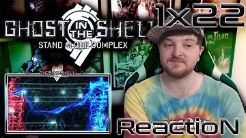 Ghost In The Shell Stand Alone Complex: Season 1 - Episode 22 REACTION "Scandal"