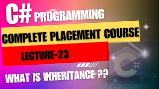 C - Inheritance | C Programming | Complete Placement Course