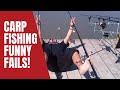 Carp fishing funny fails