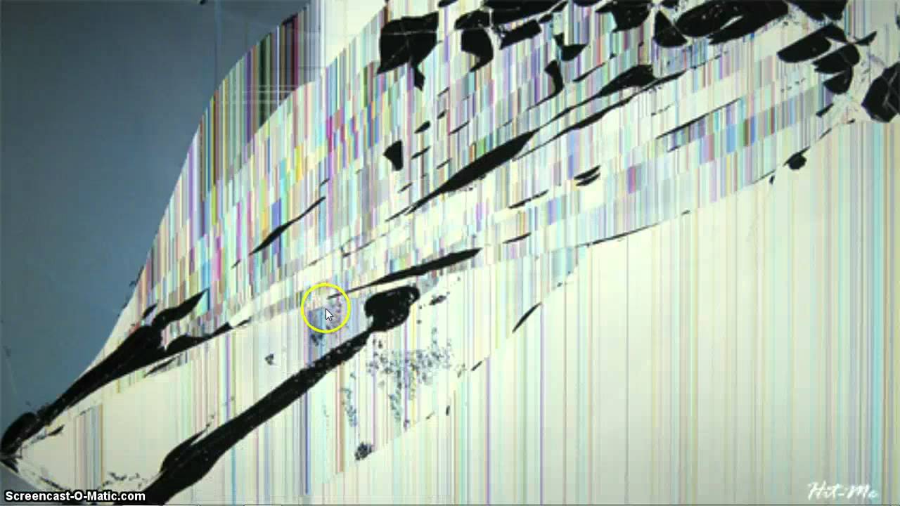 how to setup a cracked lcd screen prank - YouTube