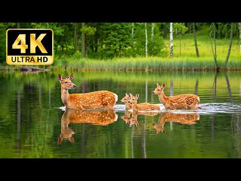 Beautiful Wildlife in 4K | Peaceful Nature & Relaxing Music for a Calm Escape