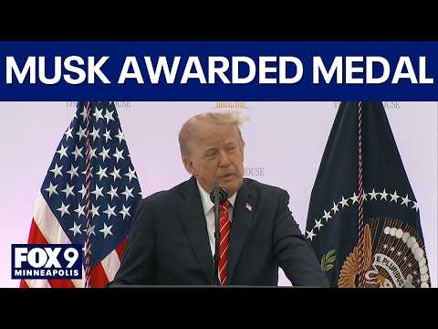 Trump awards Elon Musk, Michael Dell with science and technology medals