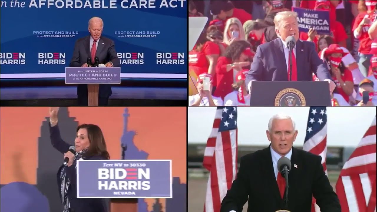 Presidential candidates make final push for votes in Florida - YouTube