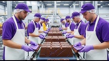 Inside the CHOCOLATE  Factory - How Chocolate Is Made | Factory Line Dynamics