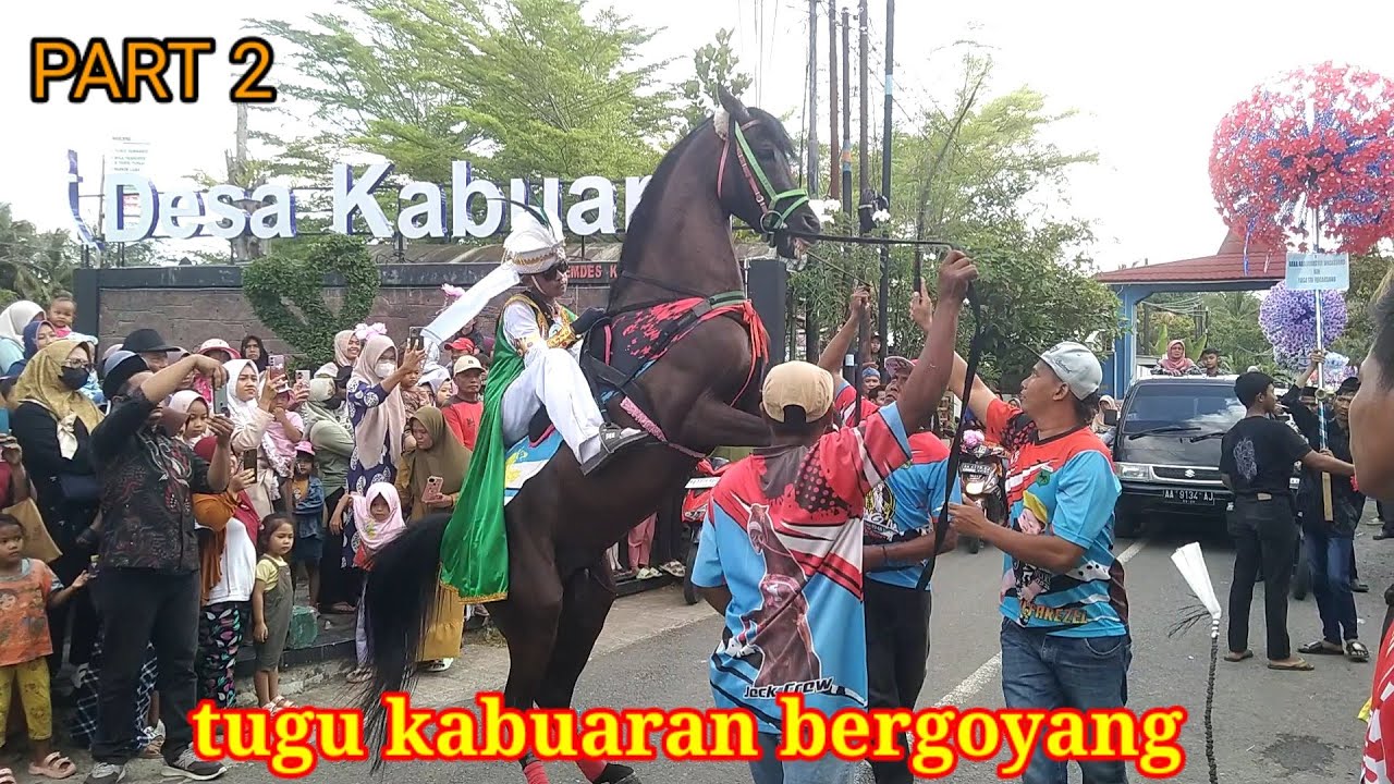 part 2 ‼️ penonton arak arakan banjiri tugu kabuaran