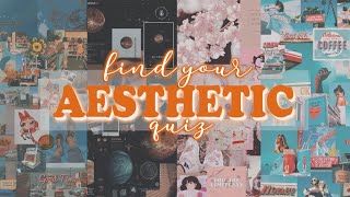 Find Your Aesthetic // Aesthetic Quiz | Annesthetic Diary