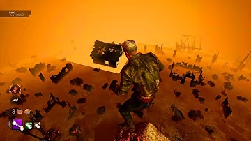 Flying Into Space On Shattered Square