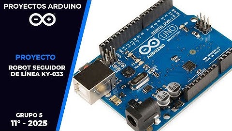 Robot Seguidor de Línea con el Sensor KY-033| Grupo 5 - 11° | Electronic Projects ITIDA
