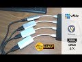 USB HDMI Capture Support 4 Input Kamera 1080p dengan menggunakan USB HUB Support Zoom vMix Wirecast