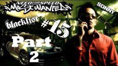 NEED FOR SPEED Most Wanted 2005 PC Gameplay Walkthrough Part 2 - Sonny  (No Commentary)