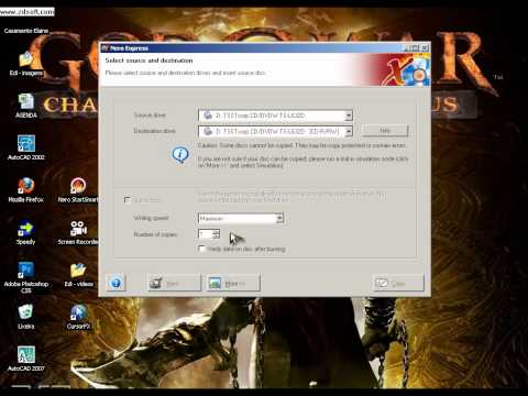 Como copiar um cd no nero 6