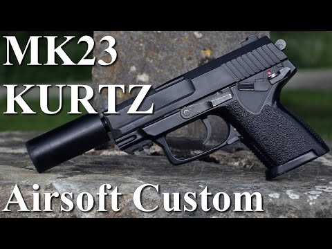 Custom : MK23 KURTZ. Airsoft. (n°368) @Bleiz39