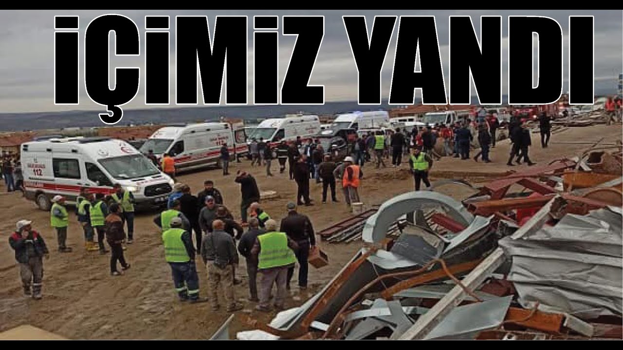İ&ccedil;imiz yandı