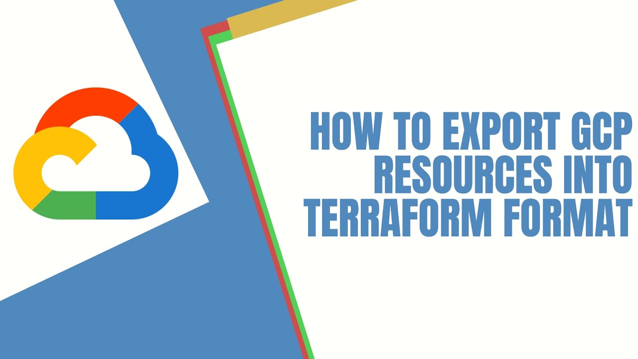 [PT-BR] Short Tips: how export your Google Cloud resources into ...